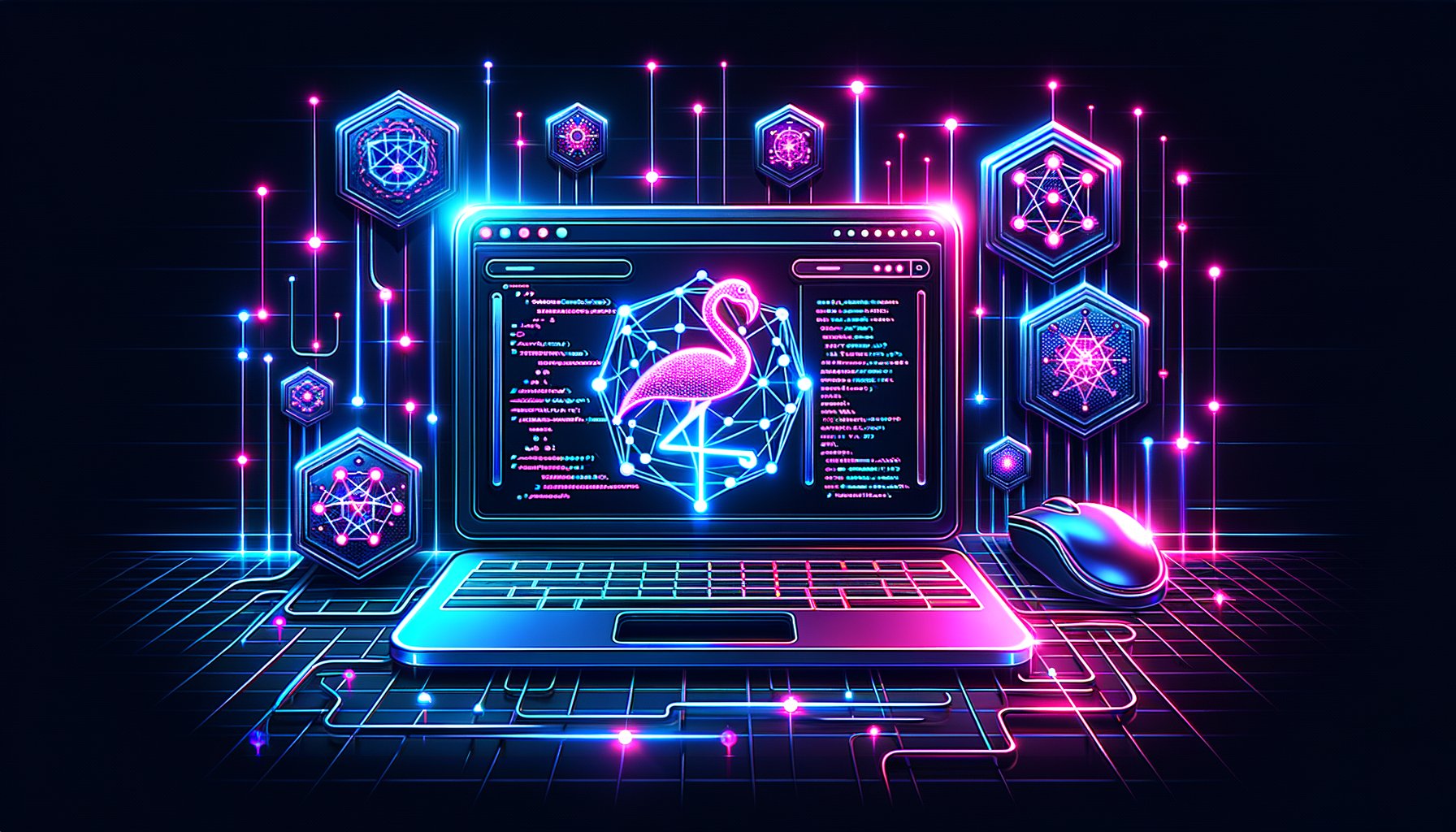 An abstract image showing an AI robot hand interacting with a globe, symbolizing global data scraping and autonomous agents in 2026, with code lines flowing around it.
