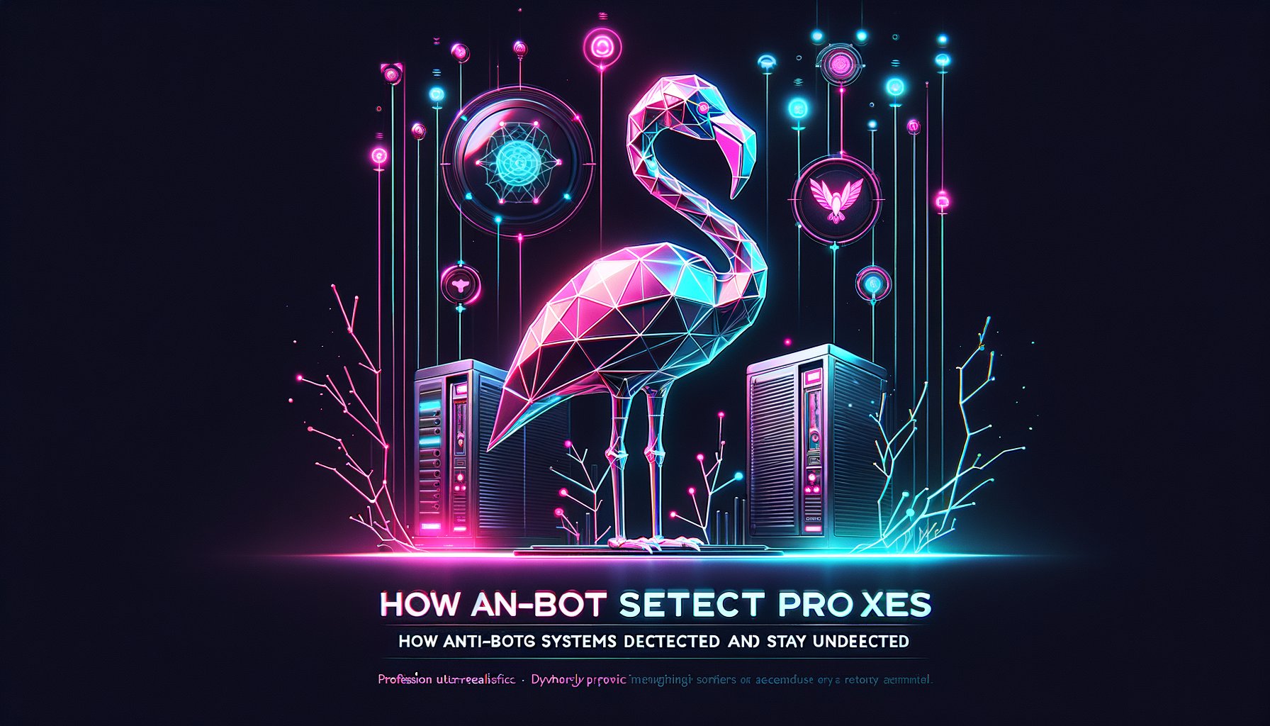 Diagram illustrating how anti-bot systems detect proxies and the countermeasures to avoid detection.