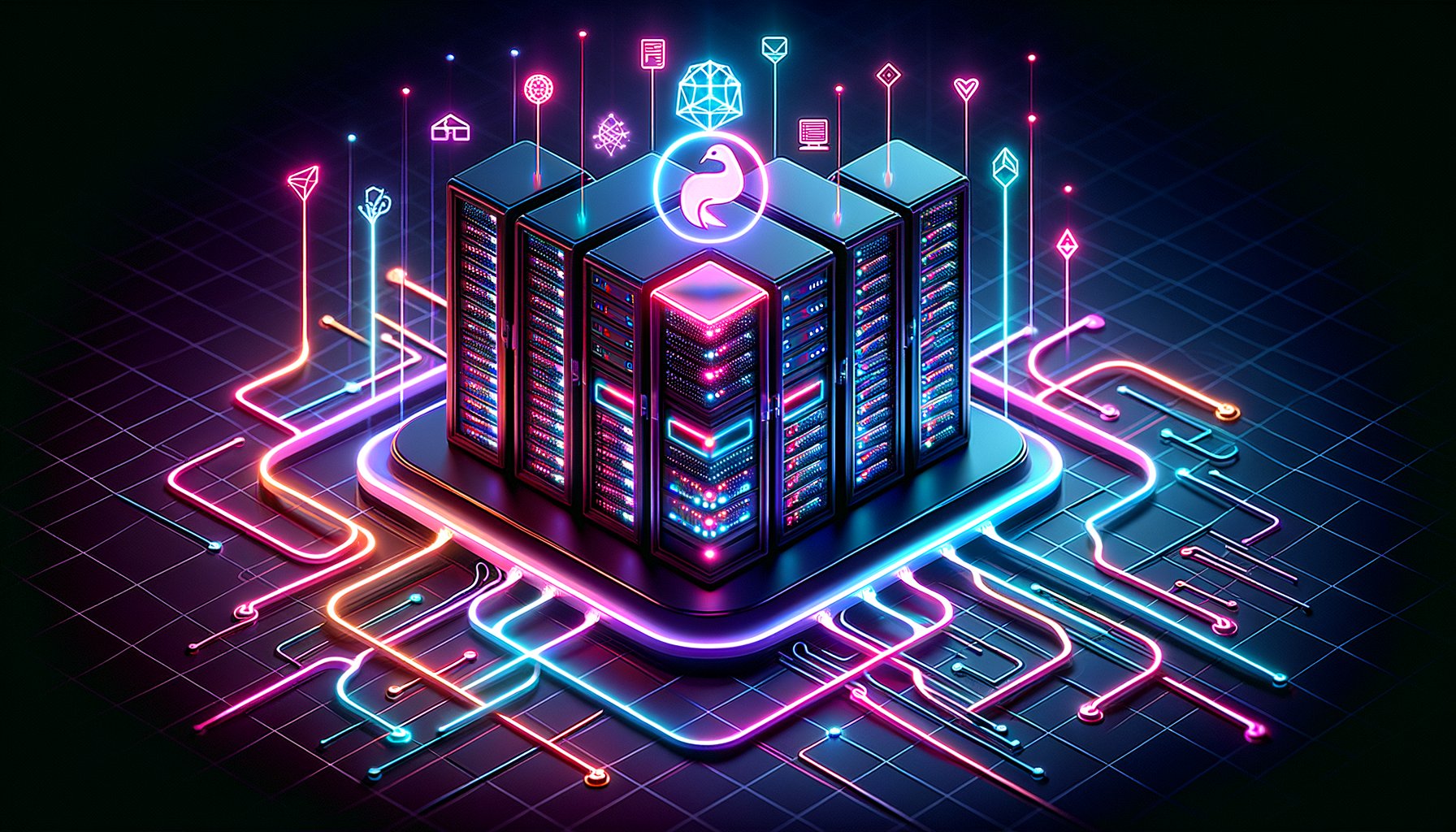 Python web scraping code on a screen with network connections and proxy icons, illustrating proxy integration for data extraction in 2026.